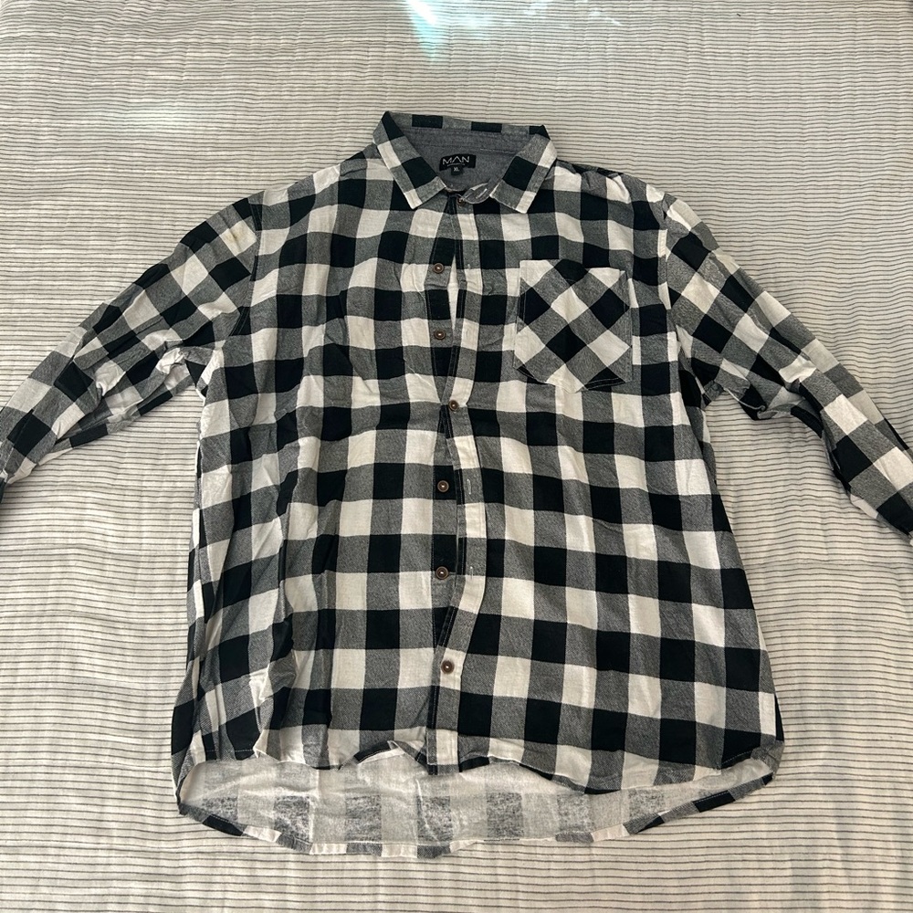 Boohoo man casual flannel